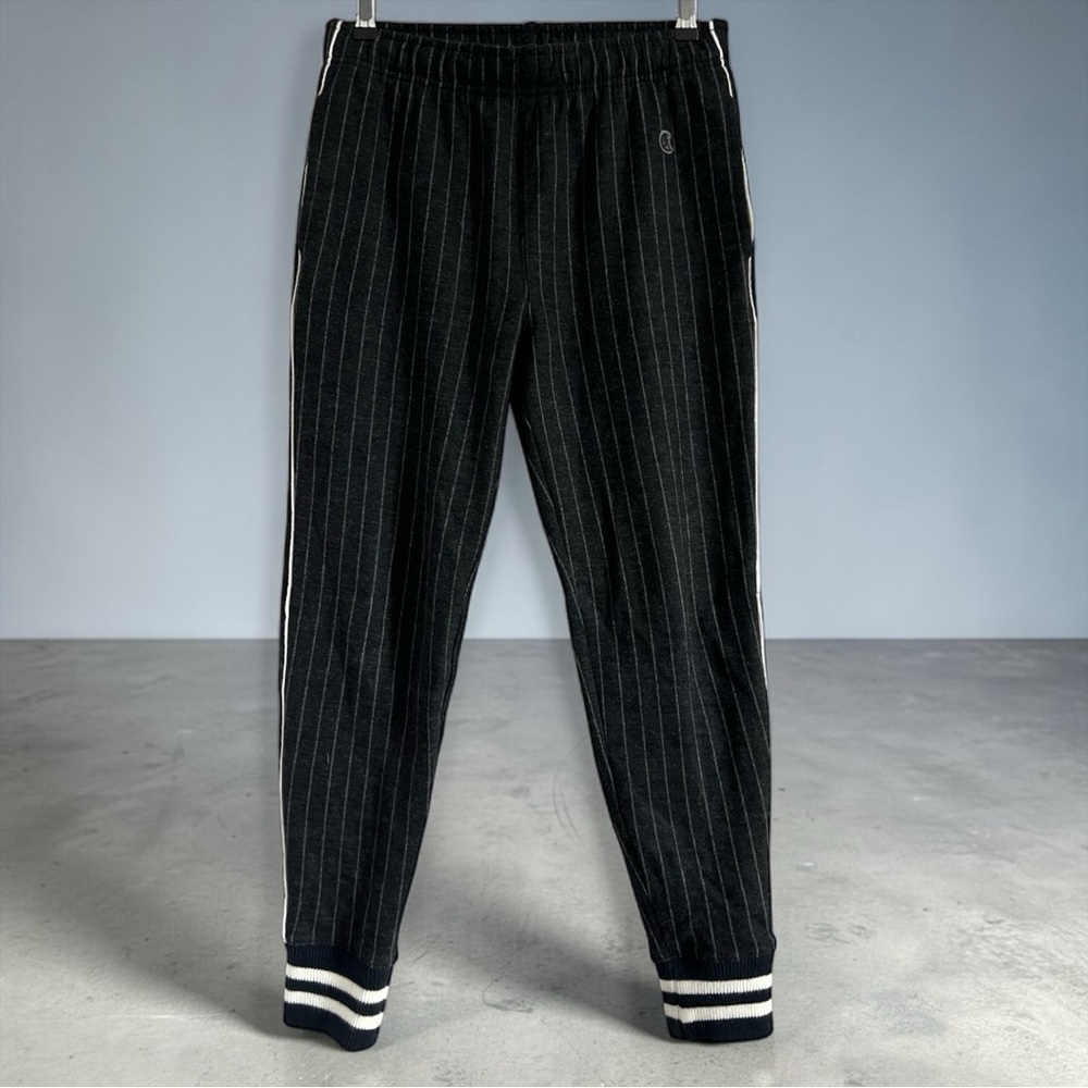 Champion x Todd Snyder Pinstripe Wool Blend Jogger Pants XS